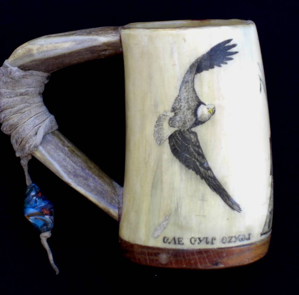 Cow Horn Cup, face